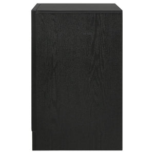 CoasterEveryday Miranda 2-Drawer Nightstand Tray Black