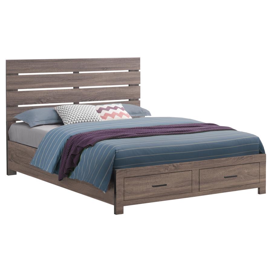 CoasterEveryday Brantford Storage Bed Barrel Oak