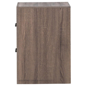 CoasterEveryday Brantford 2-Drawer Nightstand Barrel Oak