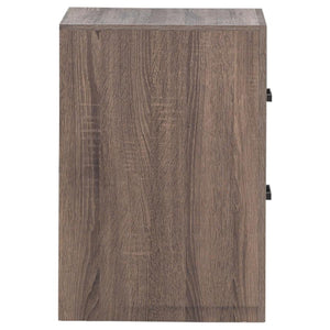 CoasterEveryday Brantford 2-Drawer Nightstand Barrel Oak