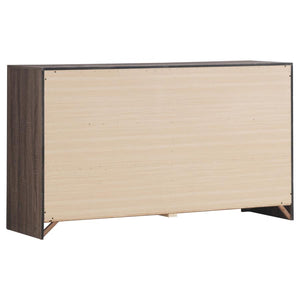 CoasterEveryday Brantford 6-Drawer Dresser Barrel Oak