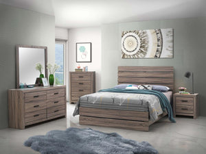 CoasterEveryday Brantford 6-Drawer Dresser Barrel Oak