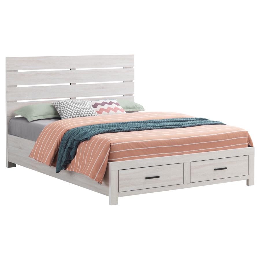 CoasterEveryday Brantford Storage Bed Coastal White