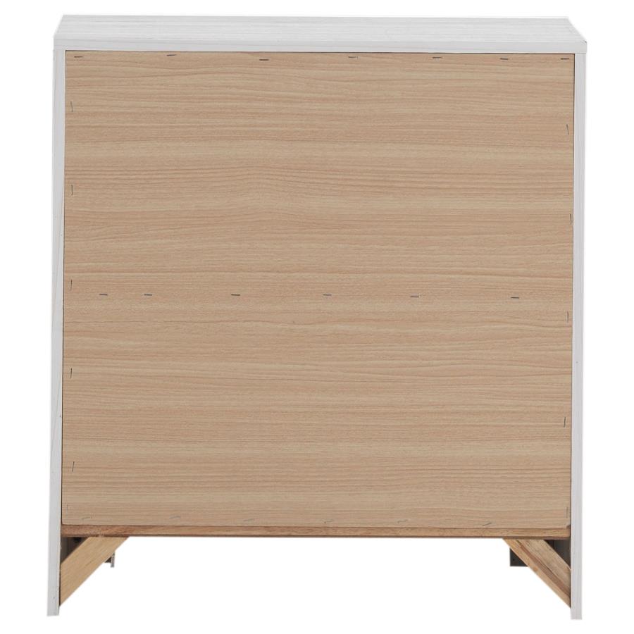 CoasterEveryday Brantford 2-Drawer Nightstand Coastal White