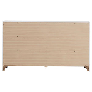 CoasterEveryday Brantford 6-Drawer Dresser Coastal White