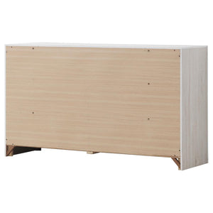 CoasterEveryday Brantford 6-Drawer Dresser Coastal White