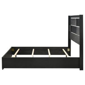 CoasterEveryday Blacktoft Panel Bed Black