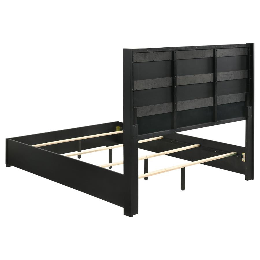 CoasterEveryday Blacktoft Panel Bed Black