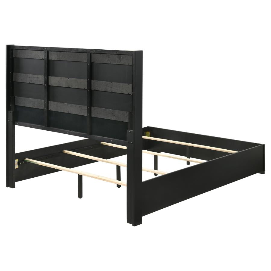 CoasterEveryday Blacktoft Panel Bed Black