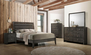 CoasterEveryday Serenity Panel Bed Mod Grey