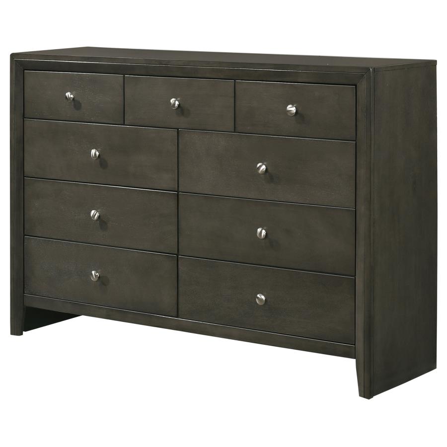 CoasterEveryday Serenity 9-Drawer Dresser Mod Grey