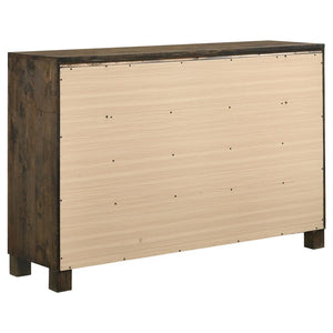 CoasterEveryday Woodmont 8-Drawer Dresser Rustic Golden Brown