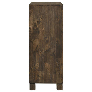 CoasterEveryday Woodmont 5-Drawer Chest Rustic Golden Brown