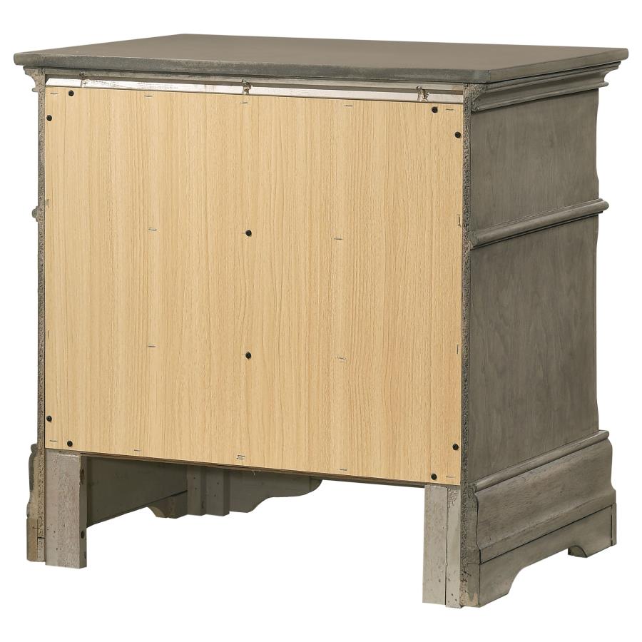 CoasterEveryday Manchester 3-Drawer Nightstand Wheat