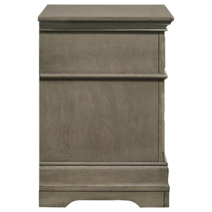 CoasterEveryday Manchester 3-Drawer Nightstand Wheat