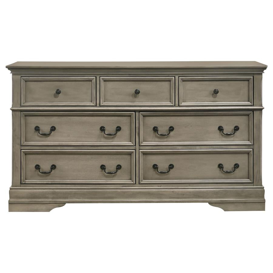 CoasterEveryday Manchester 7-Drawer Dresser Wheat