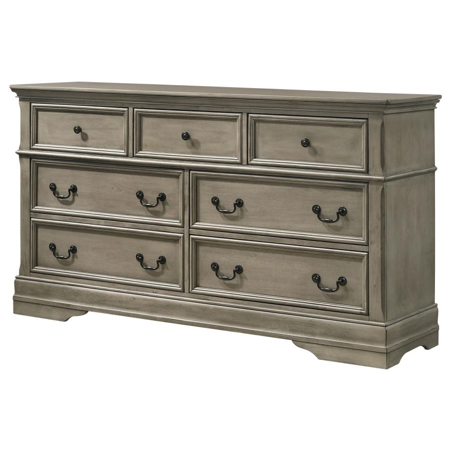 CoasterEveryday Manchester 7-Drawer Dresser Wheat