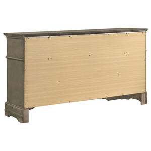 CoasterEveryday Manchester 7-Drawer Dresser Wheat