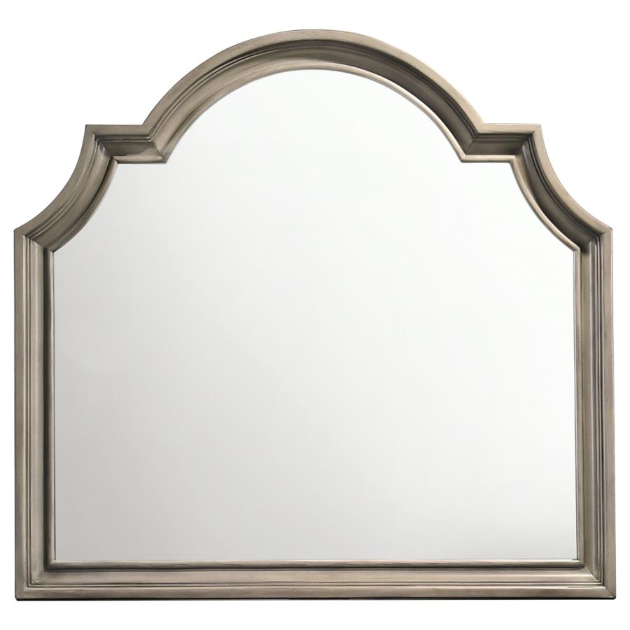 CoasterEveryday Manchester Dresser Mirror Wheat