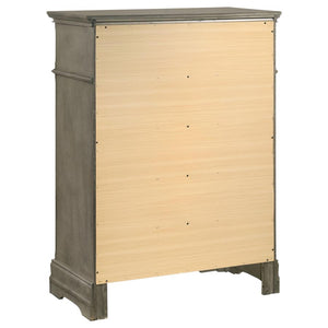 CoasterEveryday Manchester 5-Drawer Chest Wheat