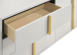 Marceline 6-Drawer Dresser White