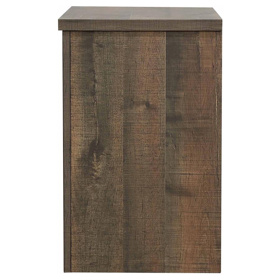 CoasterEveryday Frederick 2-Drawer Nightstand Weathered Oak