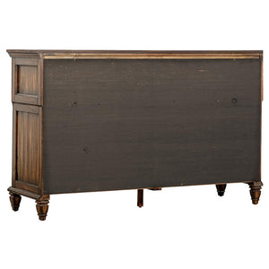 CoasterElevations Avenue 8-Drawer Dresser Weathered Burnished Brown