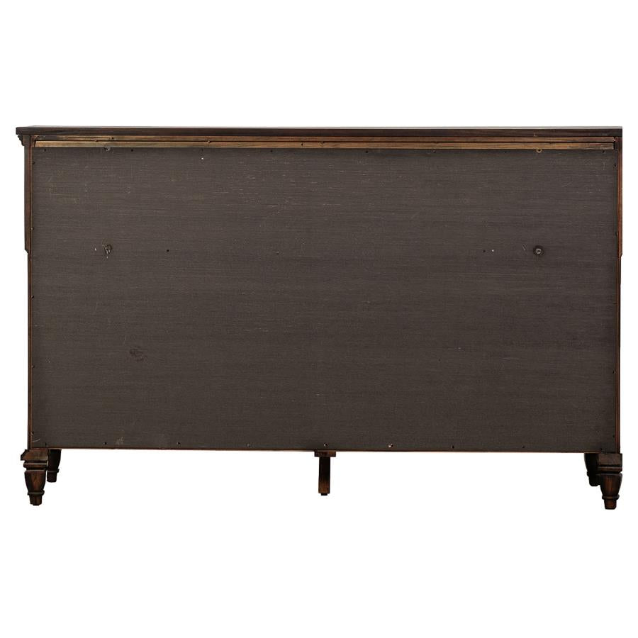 CoasterElevations Avenue 8-Drawer Dresser Weathered Burnished Brown