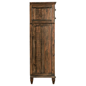 CoasterElevations Avenue 8-Drawer Chest Weathered Burnished Brown