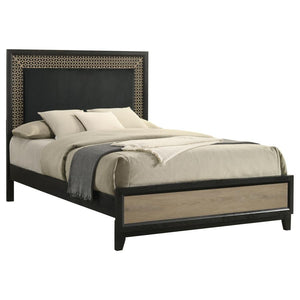 Valencia Bed Light Brown And Black