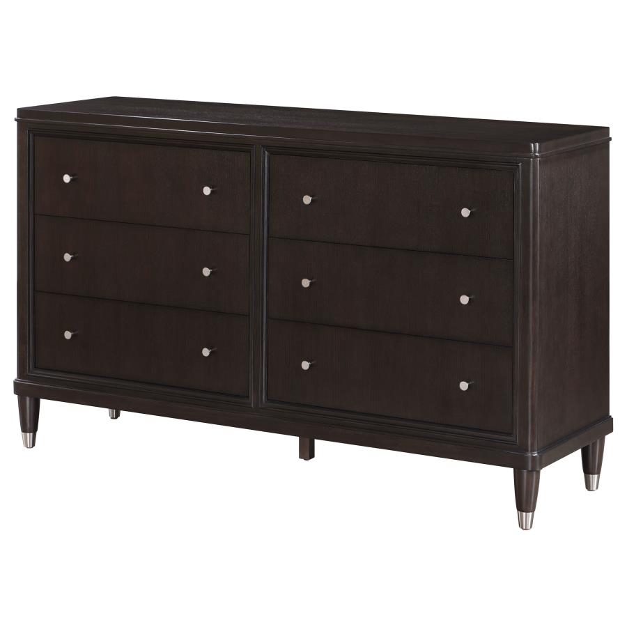 Emberlyn 6-Drawer Bedroom Dresser Brown