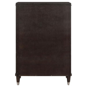 Emberlyn 5-Drawer Bedroom Chest Brown