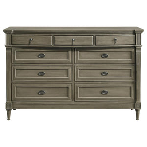 CoasterElevations Alderwood 9-Drawer Dresser French Grey