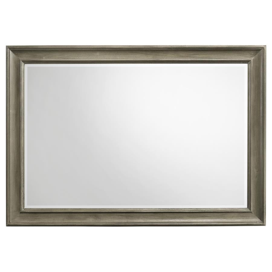 CoasterElevations Alderwood Rectangle Dresser Mirror French Grey