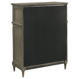 CoasterElevations Alderwood 5-Drawer Chest French Grey