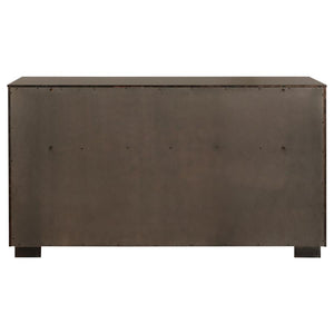 CoasterElevations Durango 8-Drawer Dresser Smoked Peppercorn