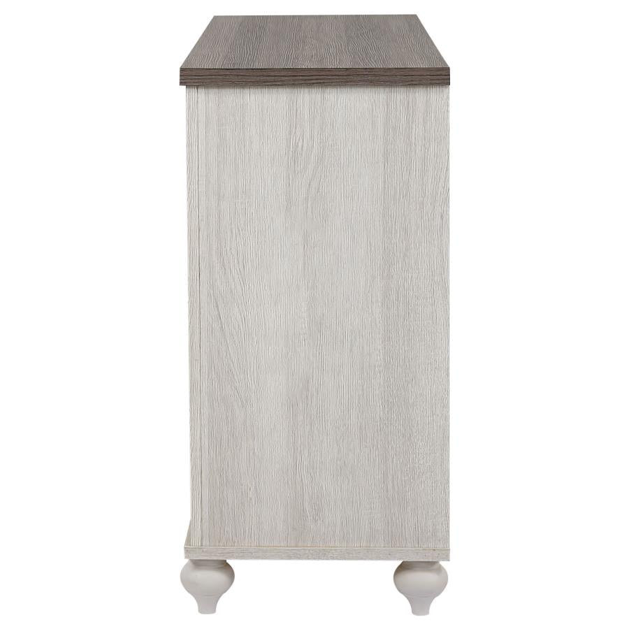 CoasterEveryday Stillwood 6-Drawer Dresser Vintage Linen