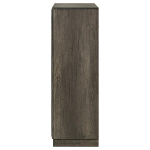 Janine 5-Drawer Chest Grey