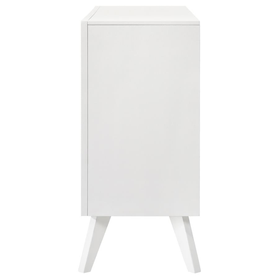 Janelle 6-Drawer Dresser White