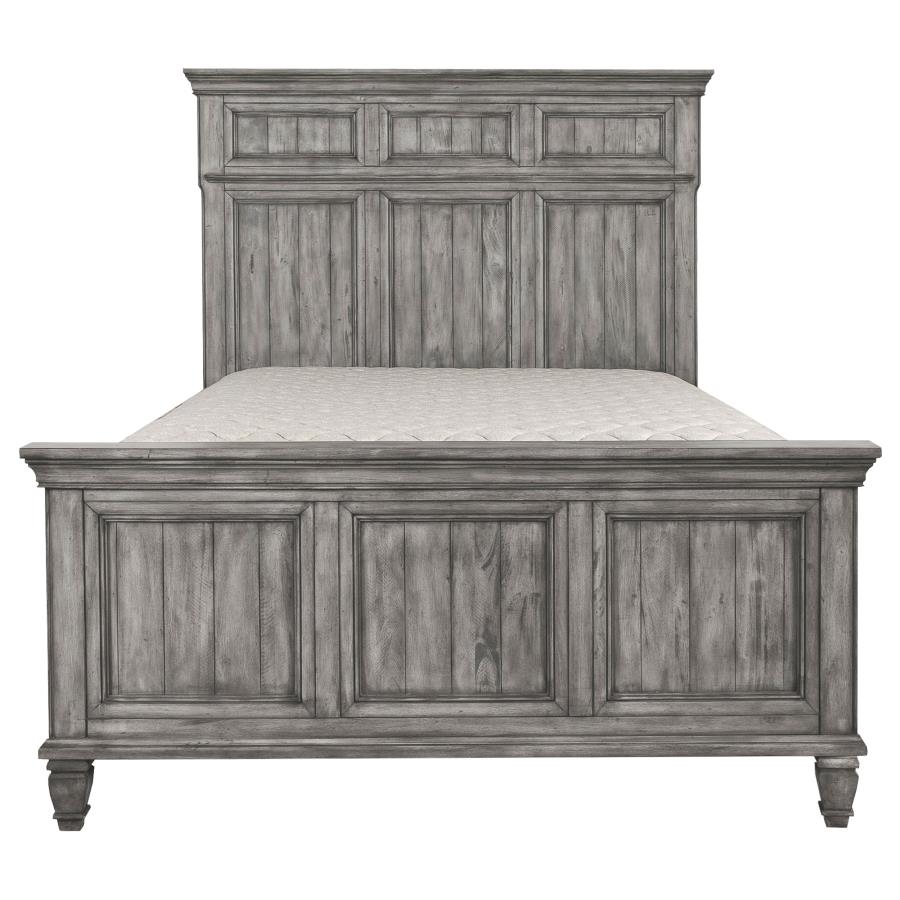 CoasterElevations Avenue Panel Bed Grey