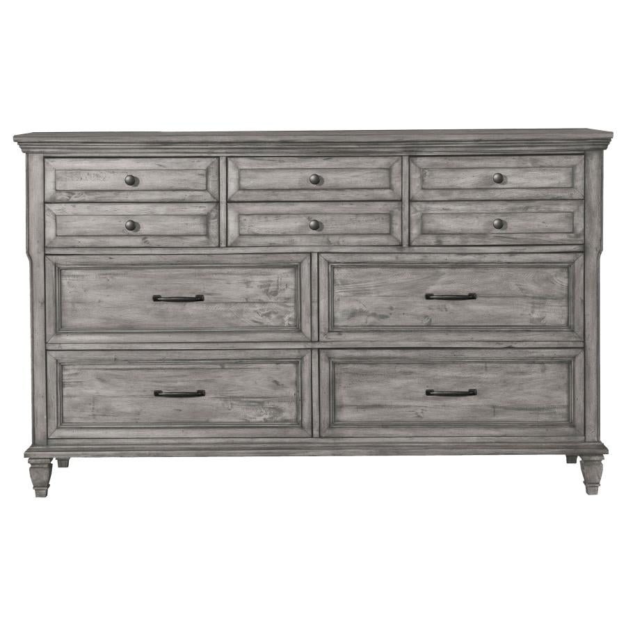 CoasterElevations Avenue 8-Drawer Rectangular Dresser Grey