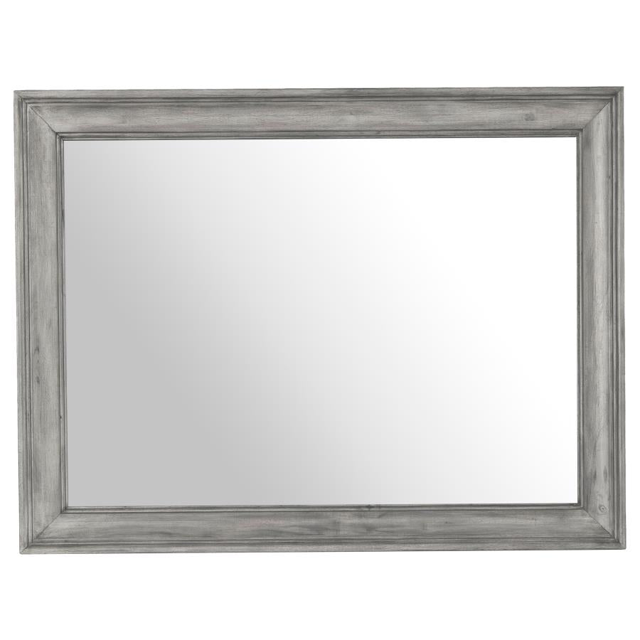 CoasterElevations Avenue Rectangular Dresser Mirror Grey