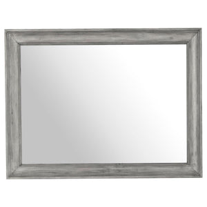 CoasterElevations Avenue Rectangular Dresser Mirror Grey