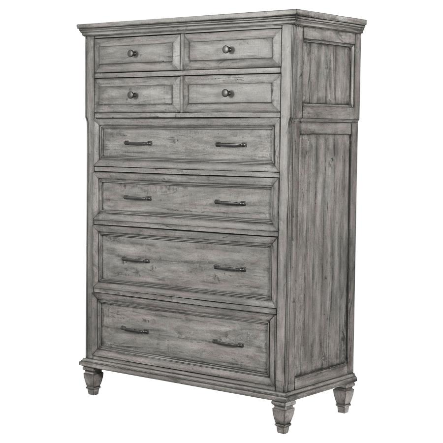 CoasterElevations Avenue 8-Drawer Rectangular Chest Grey