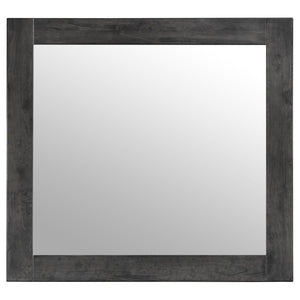 CoasterEssence Lorenzo Rectangular Dresser Mirror Dark Grey