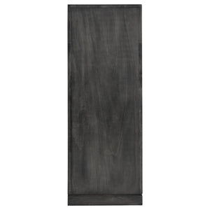 CoasterEssence Lorenzo 5-Drawer Chest Dark Grey