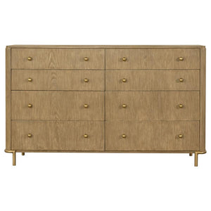 CoasterElevations Arini 8-Drawer Dresser Sand Wash