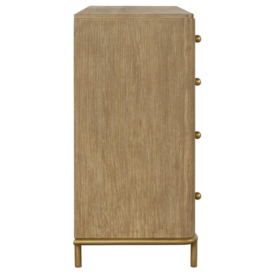 CoasterElevations Arini 8-Drawer Dresser Sand Wash