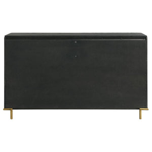 Arini 8-Drawer Bedroom Dresser Black