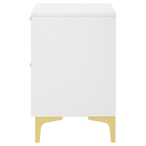 CoasterEveryday Kendall 2-Drawer Nightstand White